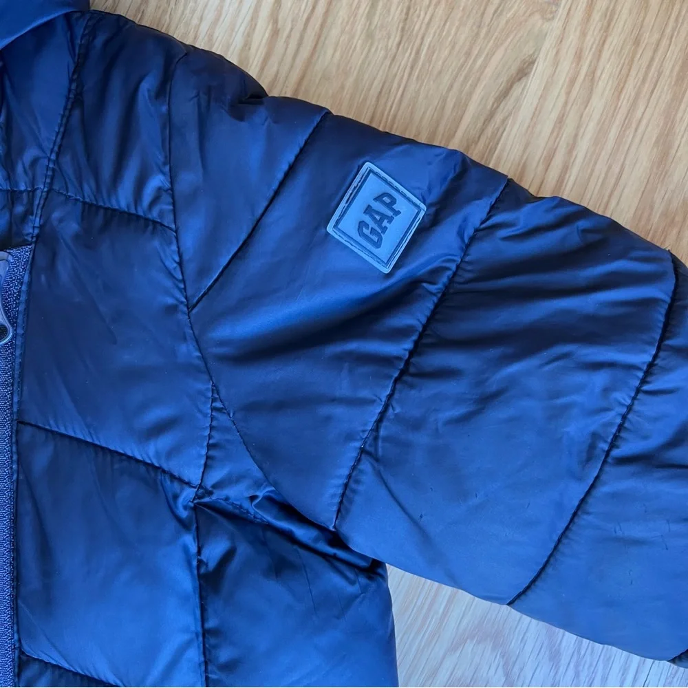 GAP Asymmetrical Zip Puffer Jacket